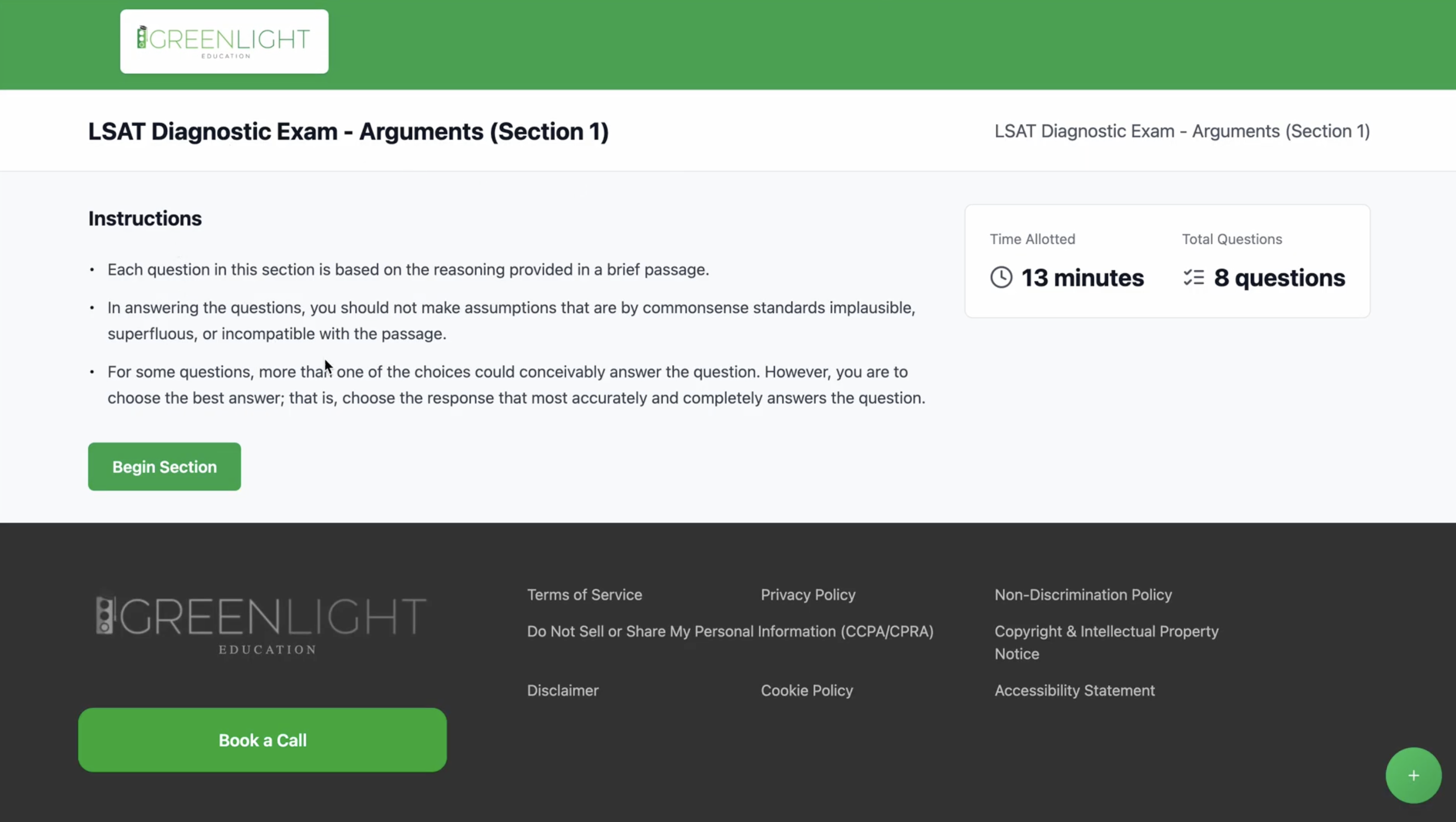 Greenlight portal event management