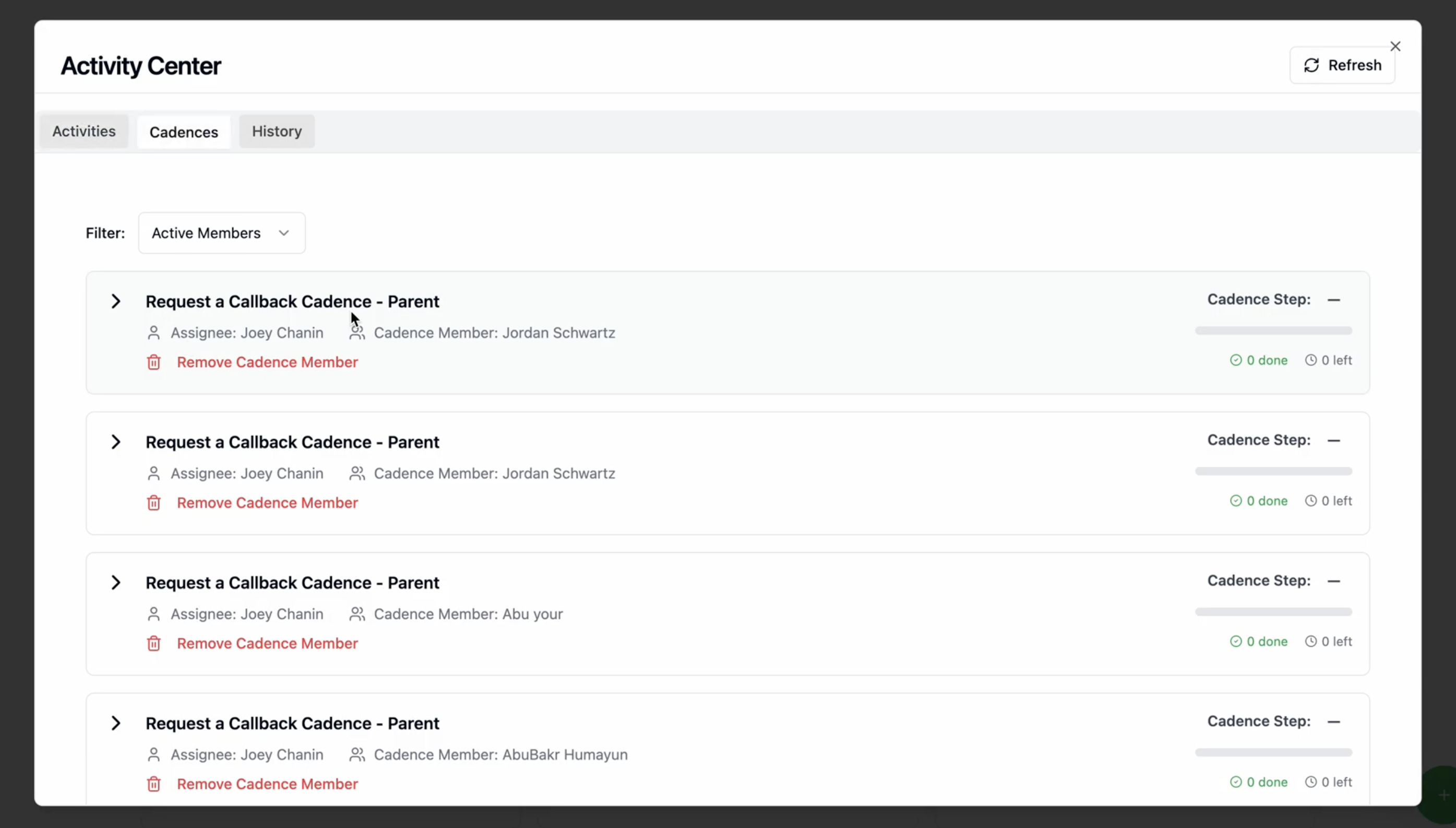 Greenlight portal tutor workflow