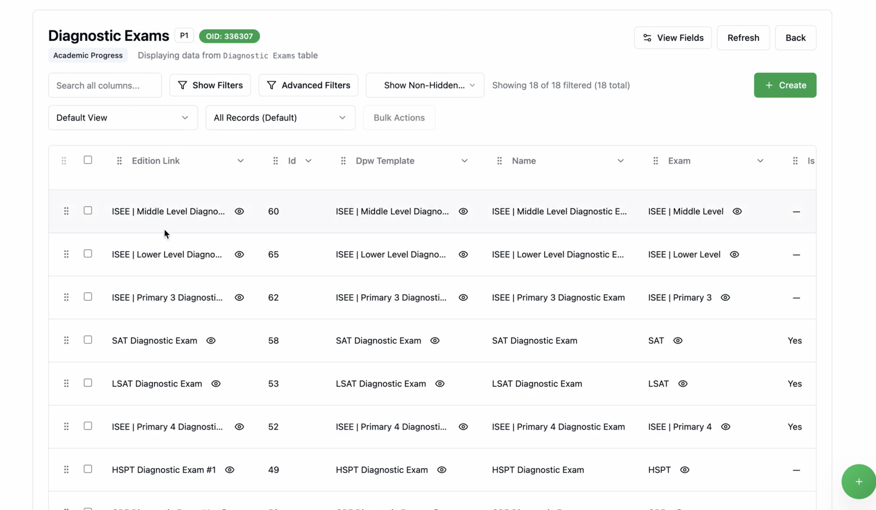 Greenlight portal session scheduling