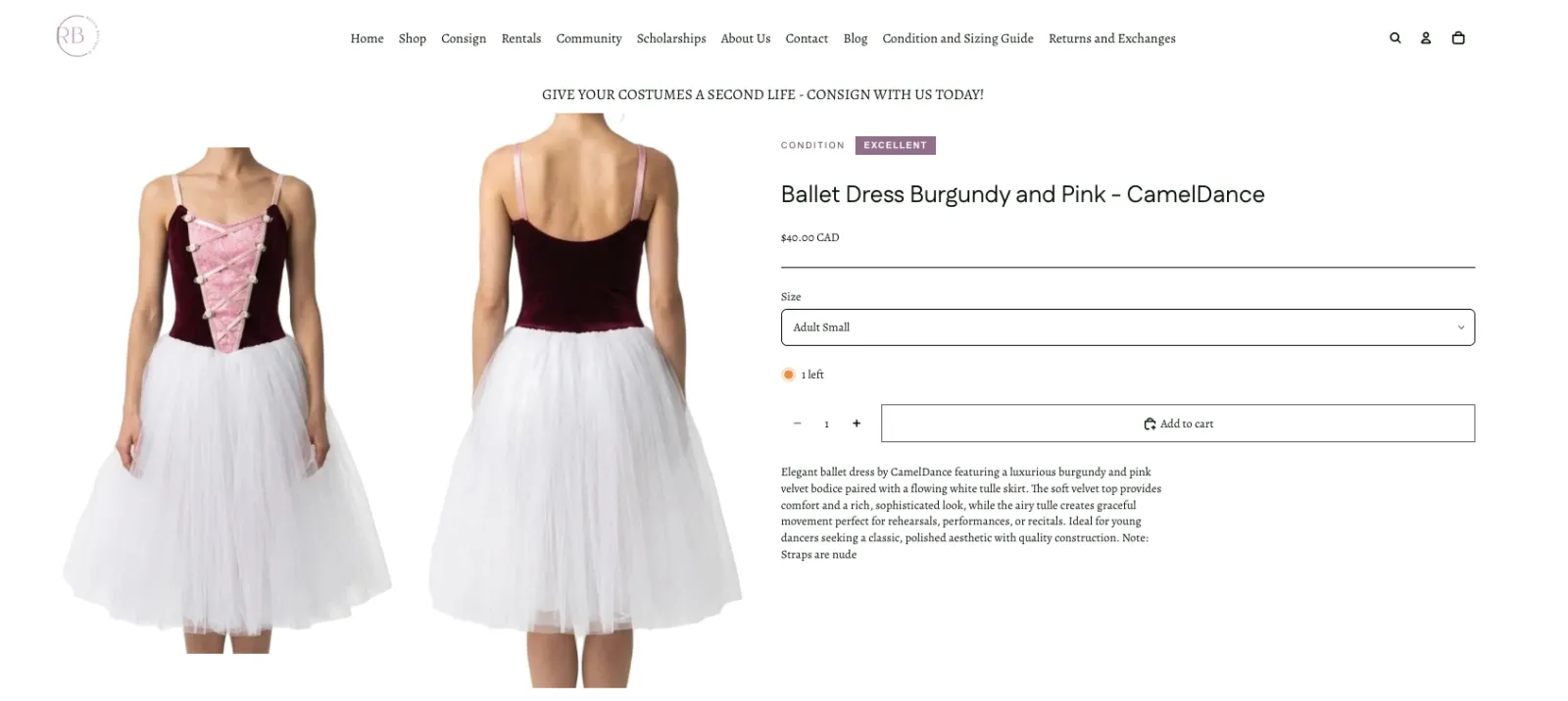 Respin Boutique circular fashion and costume reuse content