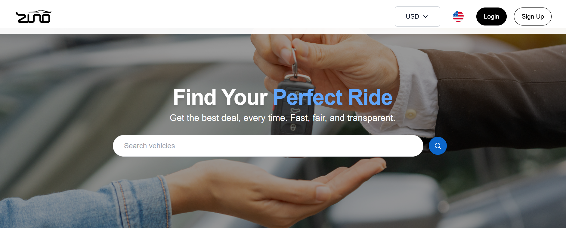 Zuno luxury vehicle marketplace overview